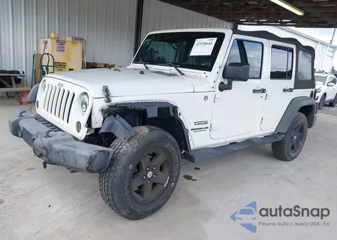 2010 Jeep Wrangler Unlimited Sport z USA, uszkodzony, nr VIN 1J4BA3H16AL134249